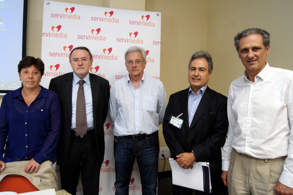 Intervinientes en la mesa redonda. Foto: Servimedia.